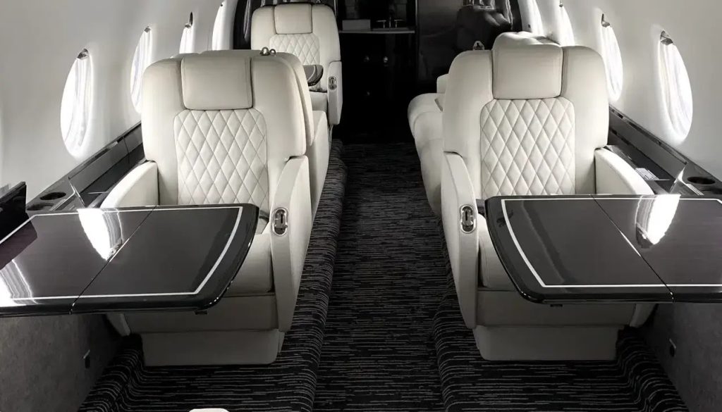 Private Jet Interiors Designed With AI