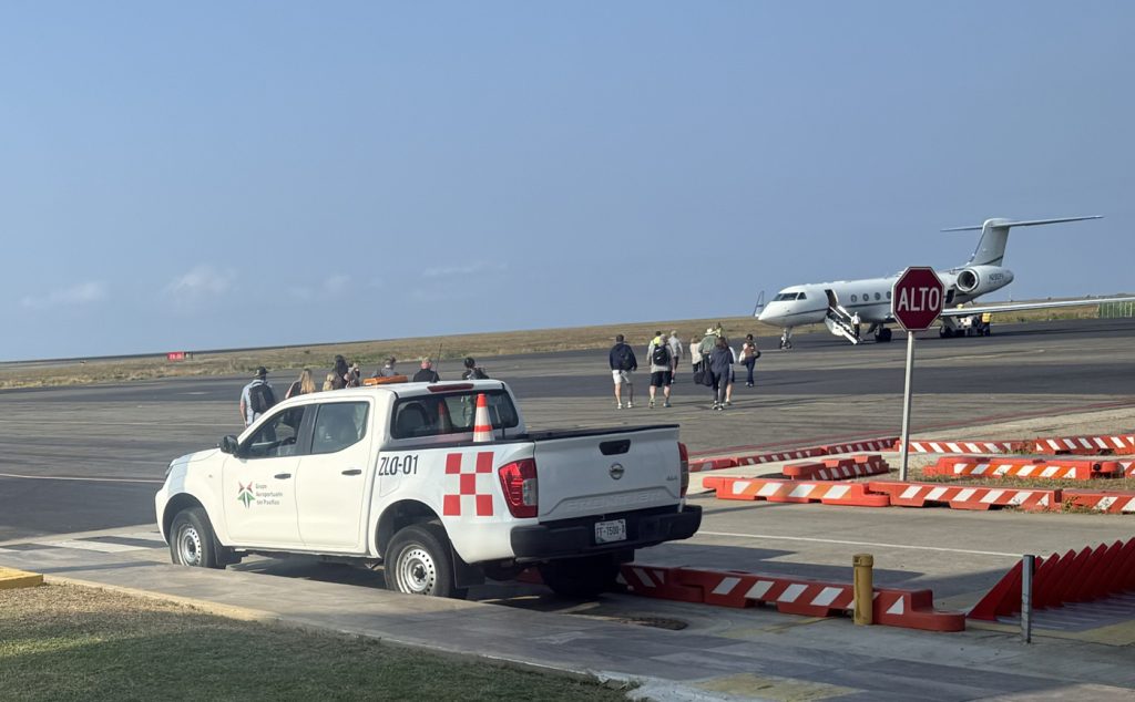 Boarding Evacuation Flight in Mexico